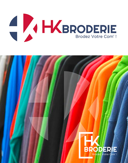 Logotype de HK Broderie