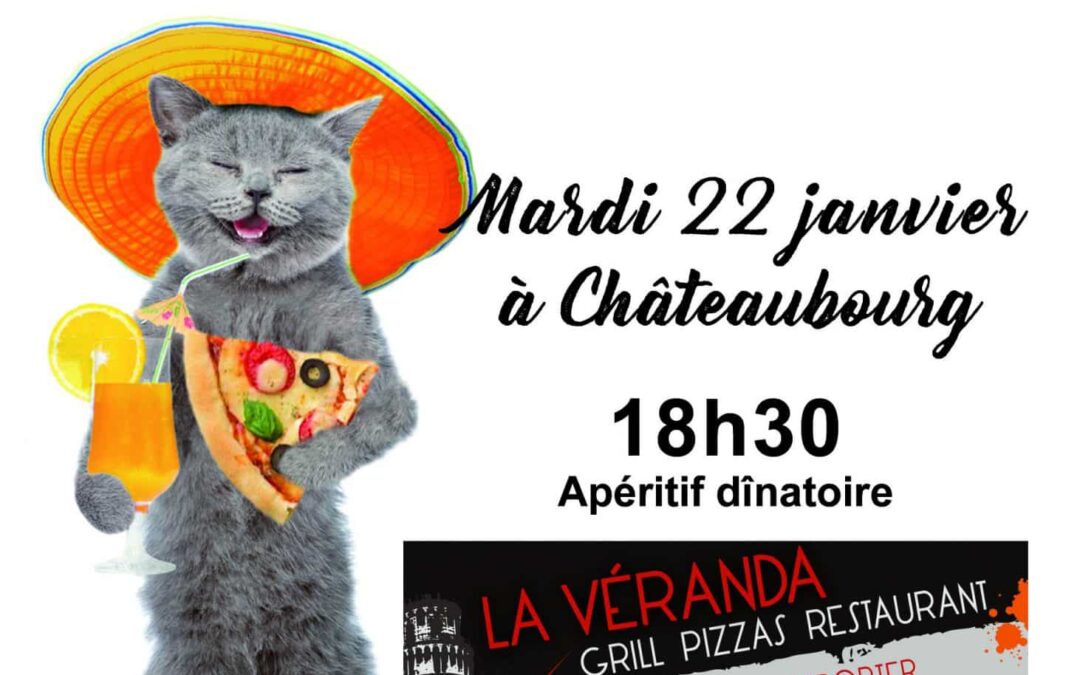 13 ème Afterwork-Doublevé, 22 janvier 2018 au restaurant La Véranda à  Châteaubourg