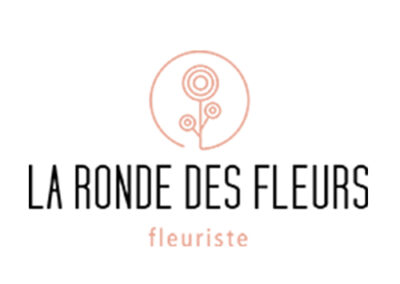 Logo La ronde des fleurs - fleuriste